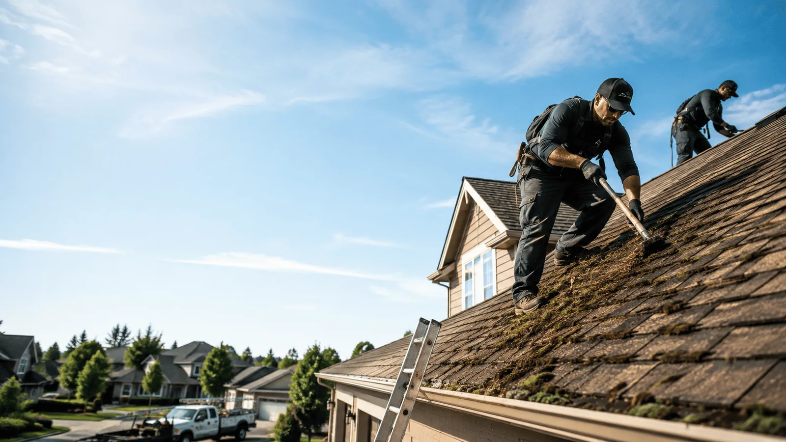 Roof Moss Removal in Boston, MA near me